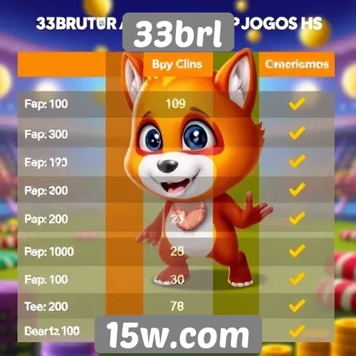 Comparação entre 33brl e outras plataformas de jogos